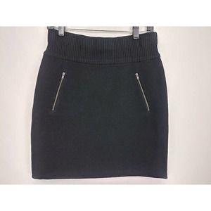 Ann Taylor LOFT Womens Short Skirt Black